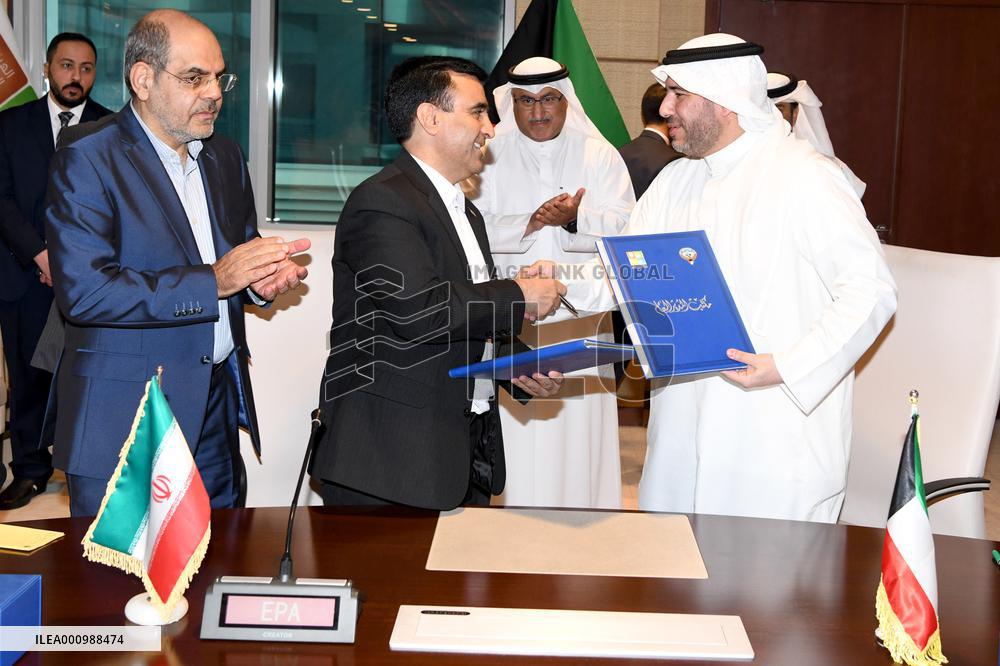 KUWAIT-AL-ASIMAH-IRAN-MOU-DUST STORMS-TACKLING