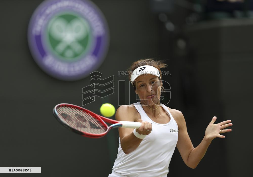 (SP)BRITAIN-LONDON-TENNIS-WIMBLEDON-WOMEN'S SINGLES-QUARTERFINALS