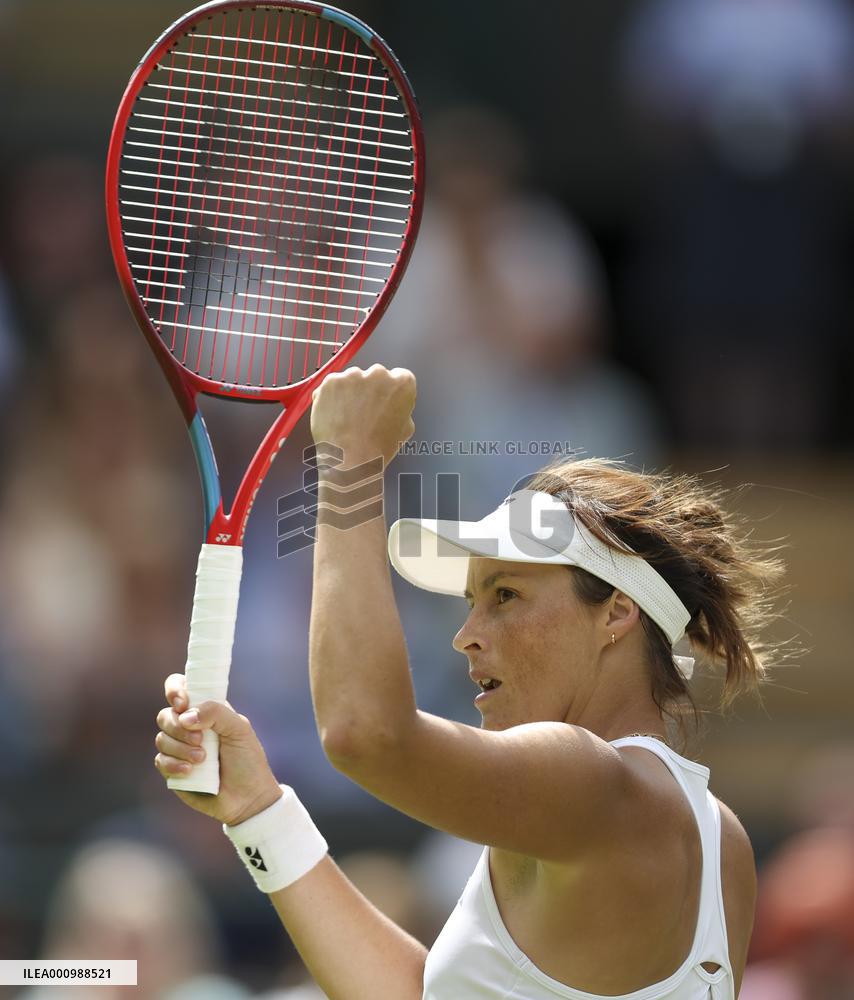 (SP)BRITAIN-LONDON-TENNIS-WIMBLEDON-WOMEN'S SINGLES-QUARTERFINALS