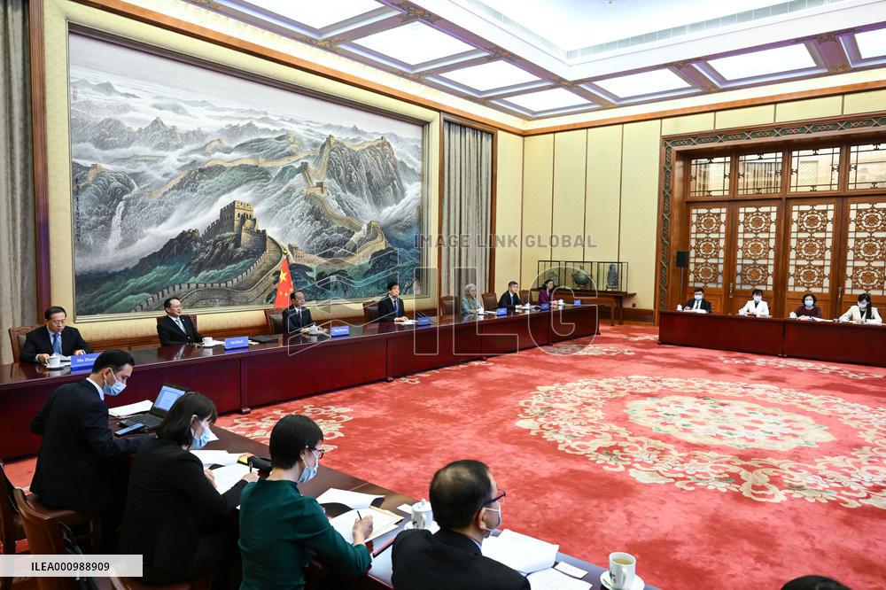 CHINA-BEIJING-LI ZHANSHU-UZBEKISTAN-MEETING (CN)