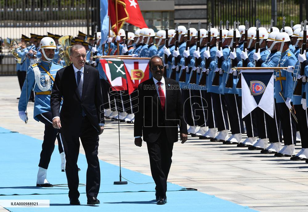 TURKEY-ANKARA-SOMALIA-PRESIDENT-VISIT