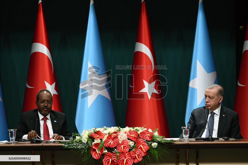 TURKEY-ANKARA-SOMALIA-PRESIDENT-VISIT