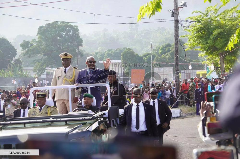 COMOROS-MORONI-INDEPENDENCE ANNIVERSARY-CELEBRATION