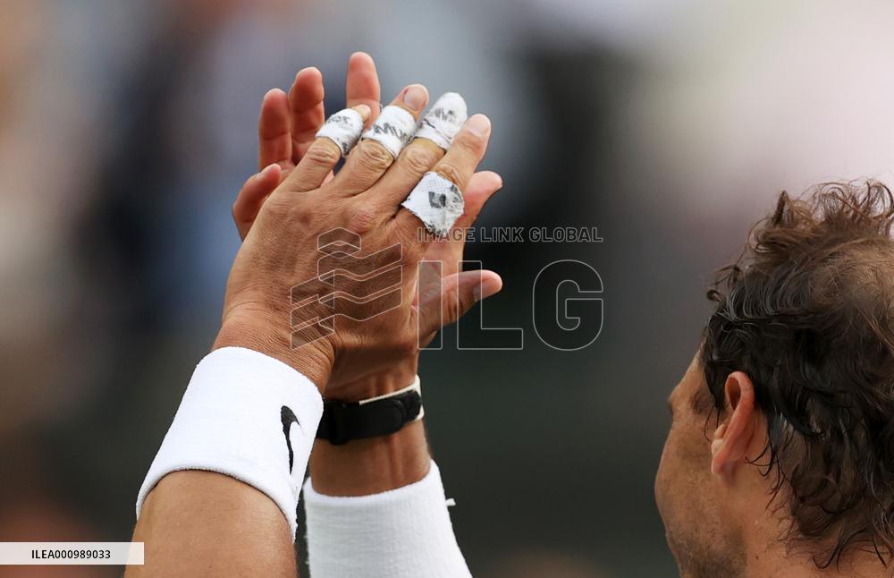 (SP)BRITAIN-LONDON-TENNIS-WIMBLEDON-MEN'S SINGLES-QUARTERFINALS