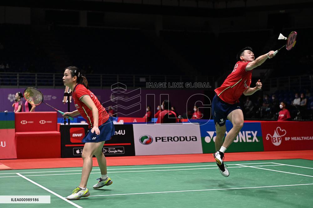 (SP)MALAYSIA-KUALA LUMPUR-BADMINTON-MALAYSIA MASTERS 2022-MIXED DOUBLES