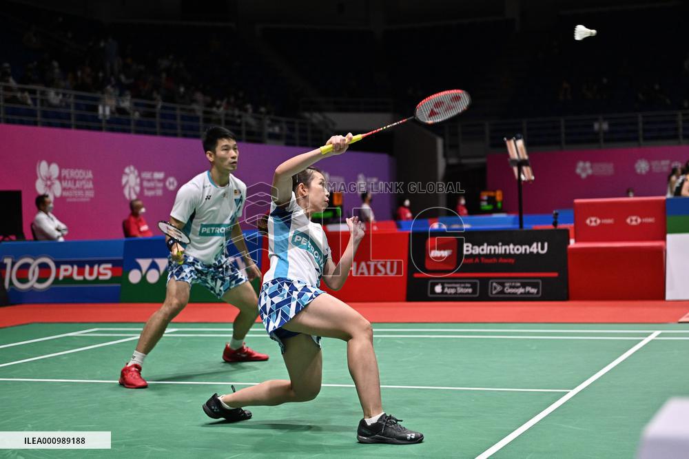 (SP)MALAYSIA-KUALA LUMPUR-BADMINTON-MALAYSIA MASTERS 2022-MIXED DOUBLES