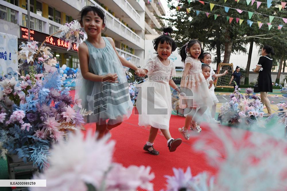 CHINA-GANSU-LANZHOU-KINDERGARTEN-GRADUATION (CN)
