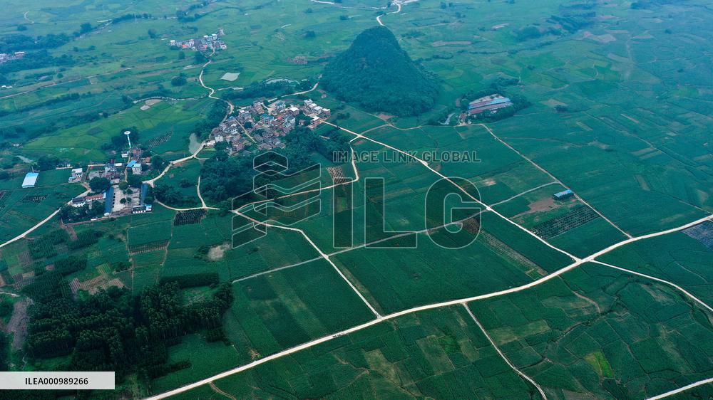 CHINA-GUANGXI-VILLAGES-AERIAL SCENERY (CN)