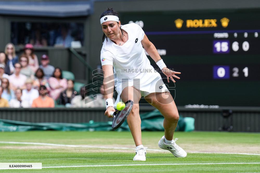 (SP)BRITAIN-LONDON-TENNIS-WIMBLEDON-WOMEN'S SINGLES-SEMIFINALS