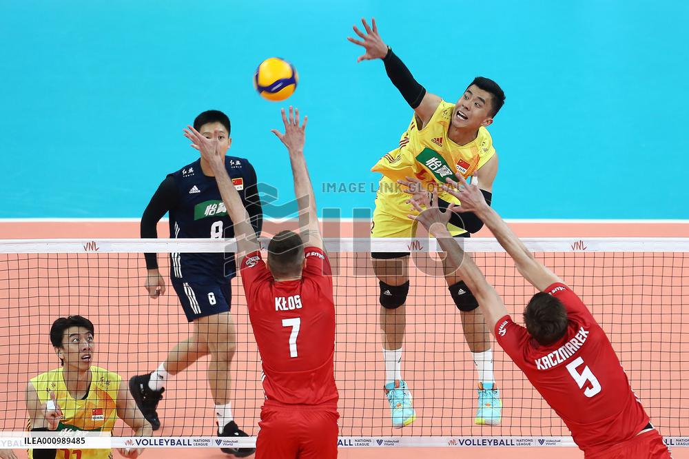 (SP)POLAND-GDANSK-VOLLEYBALL-FIVB NATIONS LEAGUE-MEN'S POOL 6-POL VS CHN