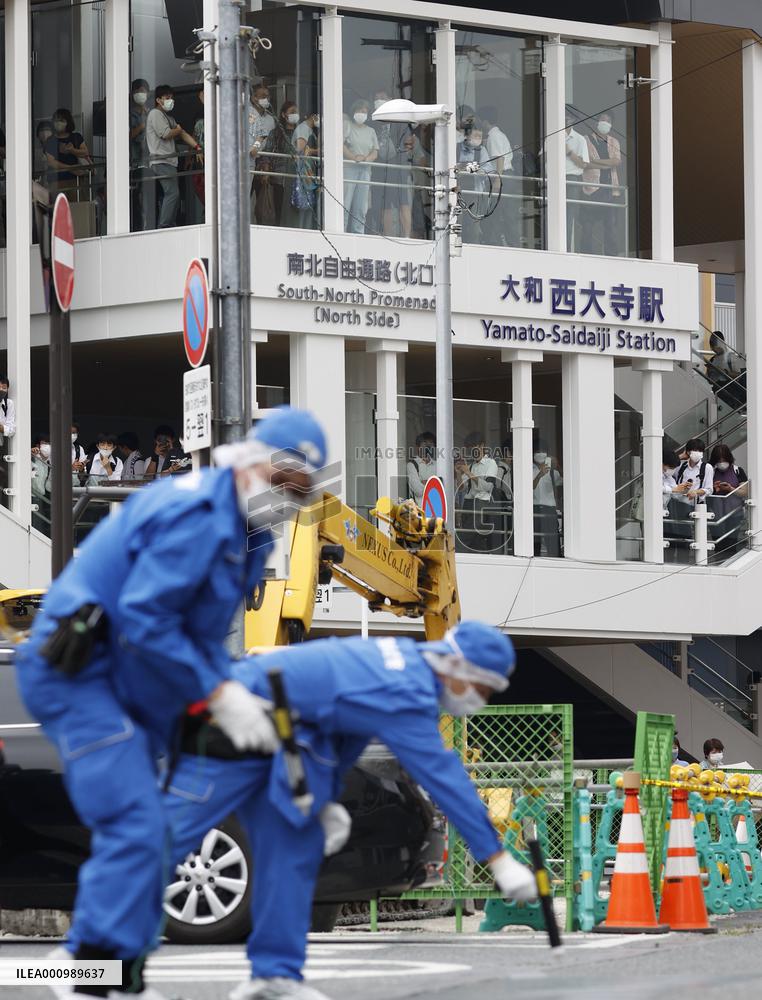 Ex-Japan PM Abe shot in Nara