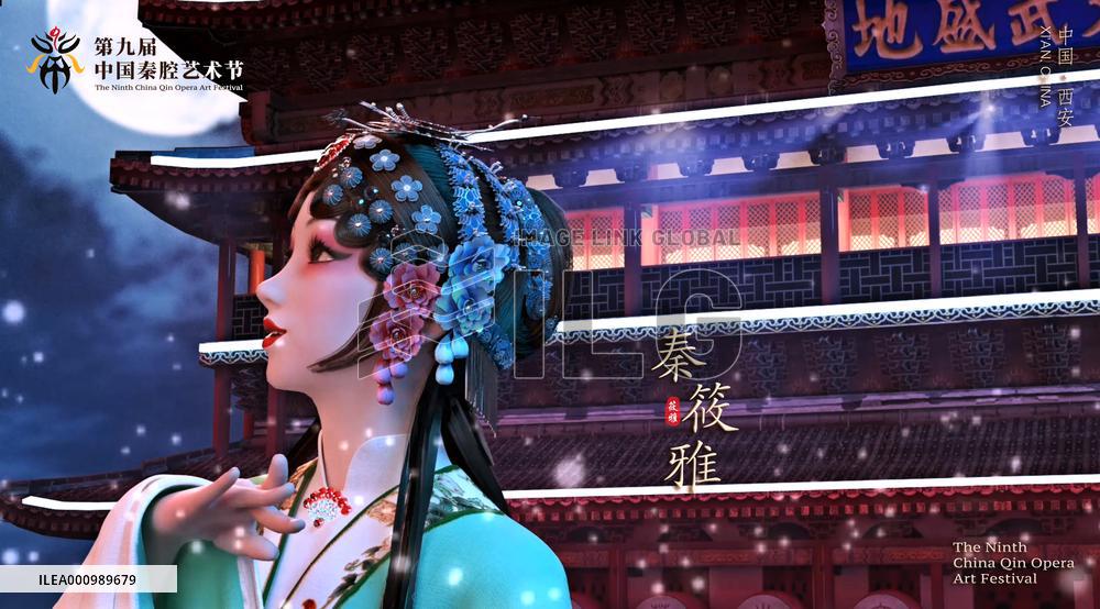 CHINA-SHAANXI-QINQIANG OPERA-MODERN TECHNOLOGY (CN)