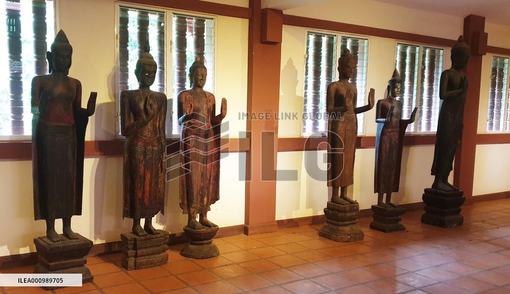 CAMBODIA-SIEM REAP-BUDDHA STATUES-EXHIBITION