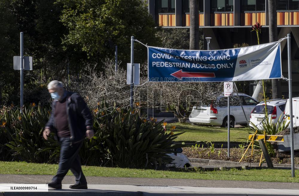 AUSTRALIA-COVID-19-NEW WAVE