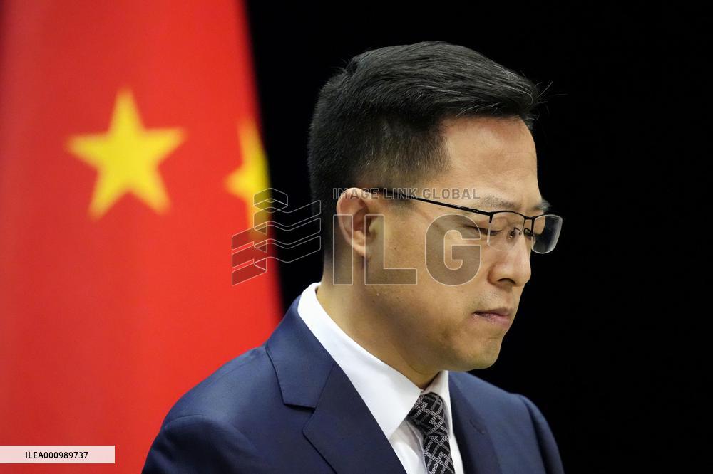 Chinese Foreign Ministry spokesman Zhao