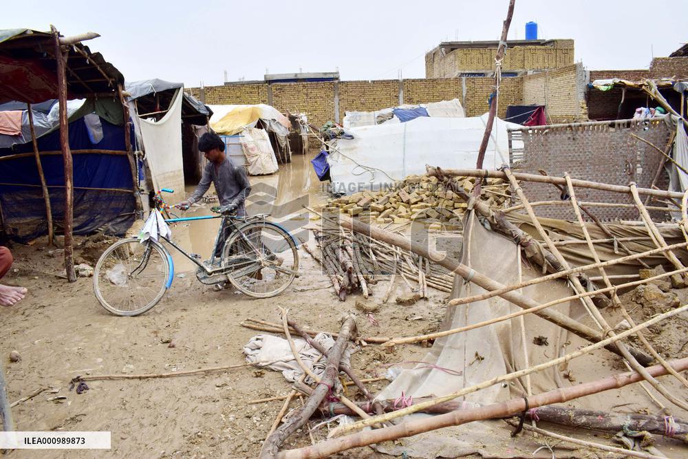 PAKISTAN-QUETTA-RAINS-DEATHS