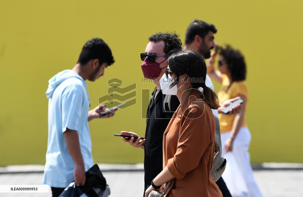 TURKEY-ISTANBUL-COVID-19-CASES-RISE