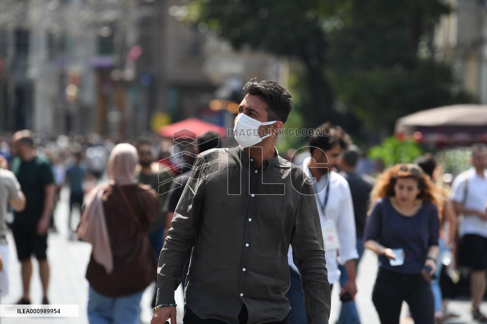 TURKEY-ISTANBUL-COVID-19-CASES-RISE