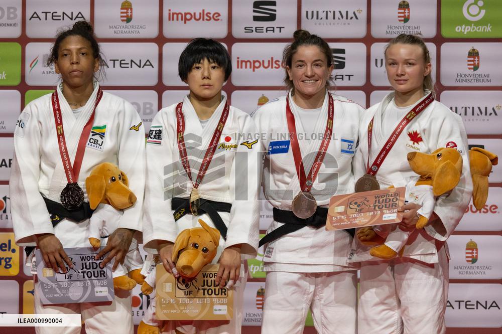 (SP) HUNGARY-BUDAPEST-JUDO-GRAND SLAM 2022-DAY 1