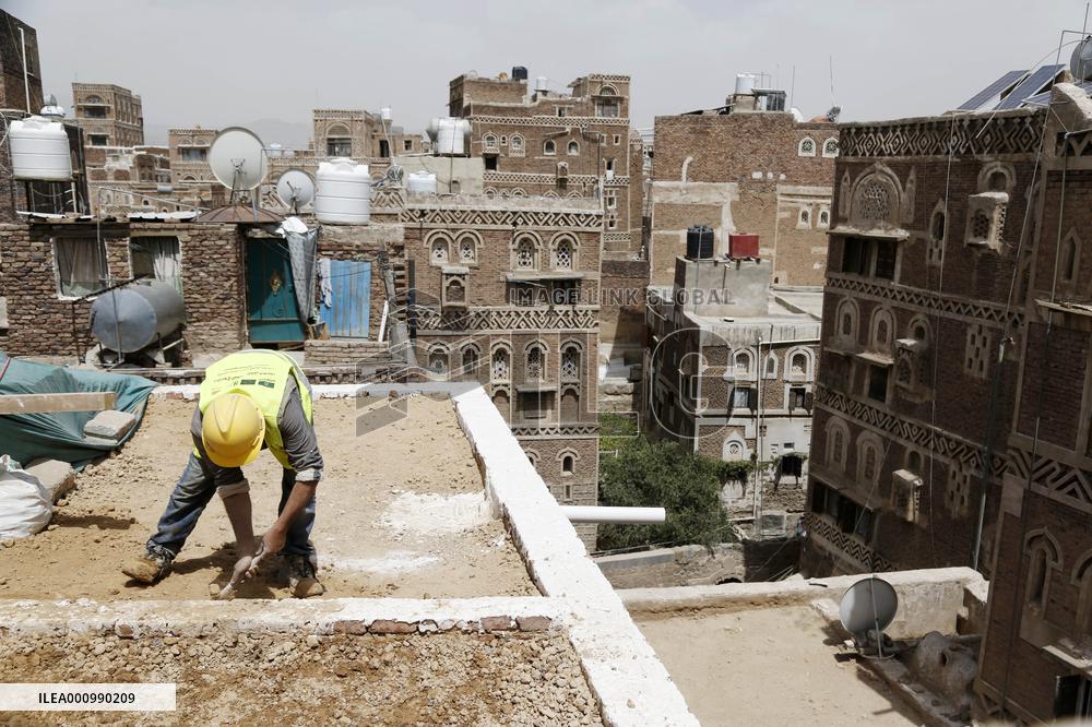 YEMEN-SANAA-OLD CITY-RENOVATION