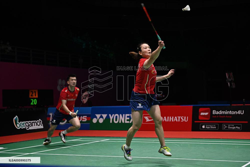 (SP)MALAYSIA-KUALA LUMPUR-BADMINTON-MALAYSIA MASTERS 2022-MIXED DOUBLES