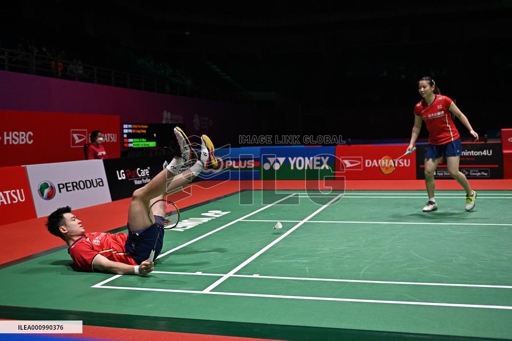 (SP)MALAYSIA-KUALA LUMPUR-BADMINTON-MALAYSIA MASTERS 2022-MIXED DOUBLES