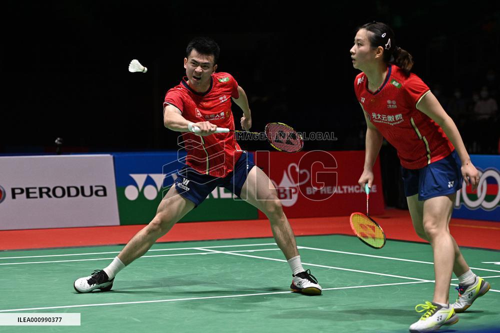 (SP)MALAYSIA-KUALA LUMPUR-BADMINTON-MALAYSIA MASTERS 2022-MIXED DOUBLES