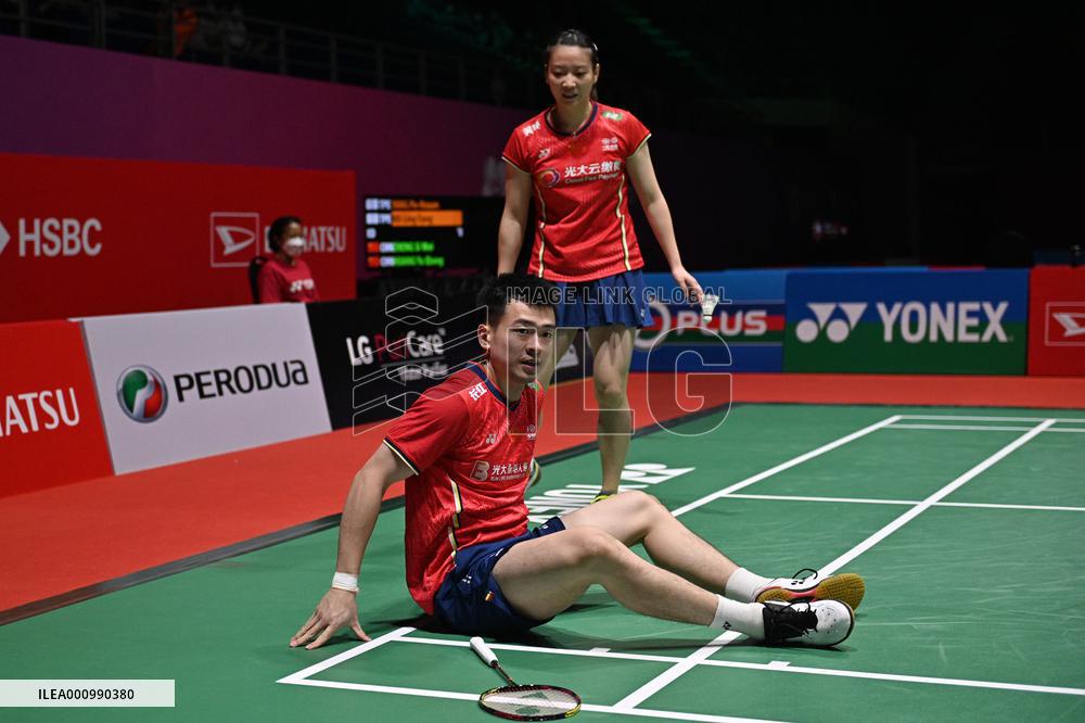 (SP)MALAYSIA-KUALA LUMPUR-BADMINTON-MALAYSIA MASTERS 2022-MIXED DOUBLES