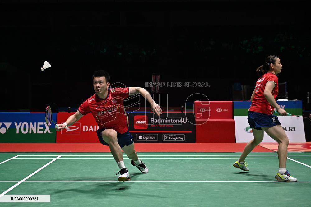 (SP)MALAYSIA-KUALA LUMPUR-BADMINTON-MALAYSIA MASTERS 2022-MIXED DOUBLES