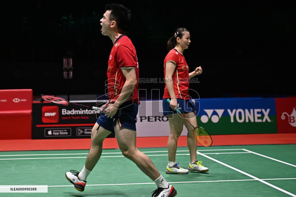 (SP)MALAYSIA-KUALA LUMPUR-BADMINTON-MALAYSIA MASTERS 2022-MIXED DOUBLES