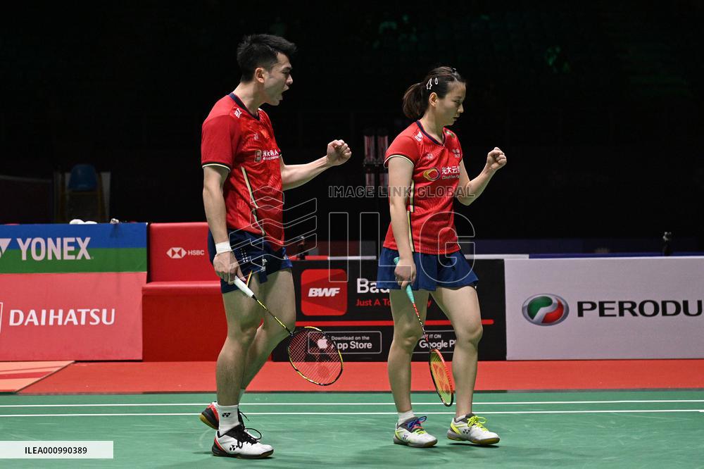 (SP)MALAYSIA-KUALA LUMPUR-BADMINTON-MALAYSIA MASTERS 2022-MIXED DOUBLES
