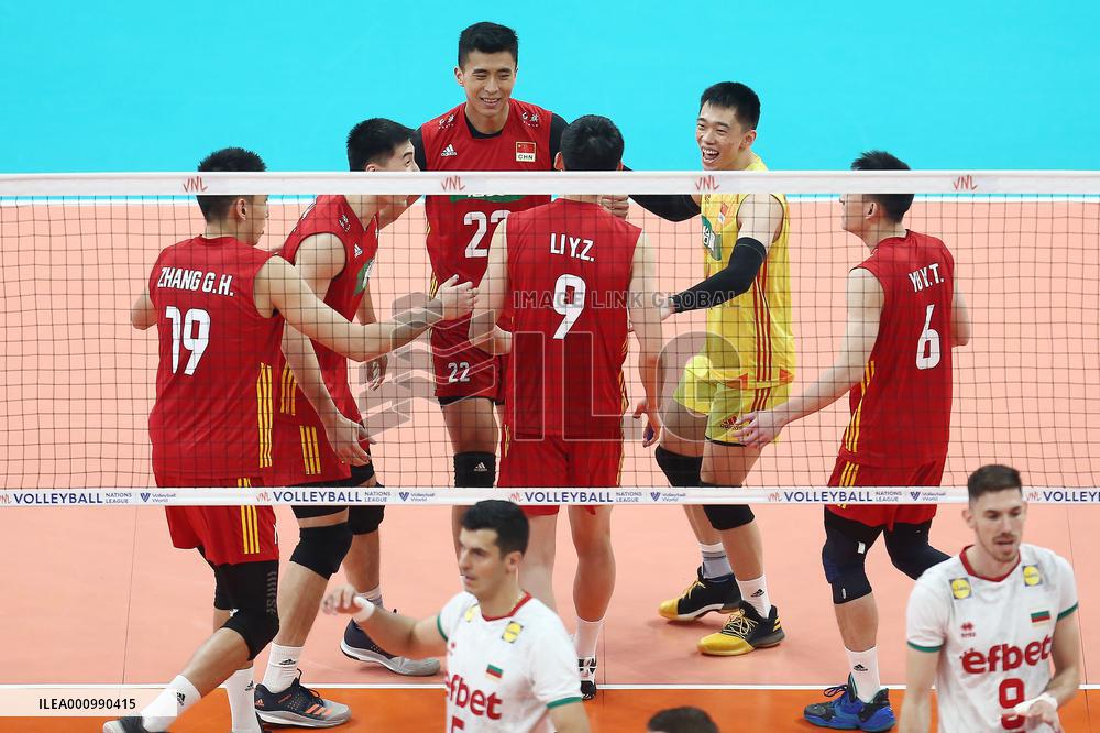 (SP)POLAND-GDANSK-VOLLEYBALL-FIVB NATIONS LEAGUE-MEN'S POOL 6-CHN VS BUL