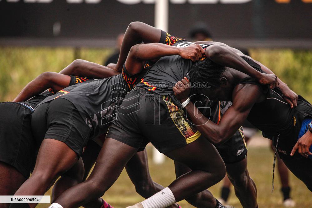 (SP)UGANDA-KAMPALA-RUGBY-UGANDA SEVENS-TRAINING