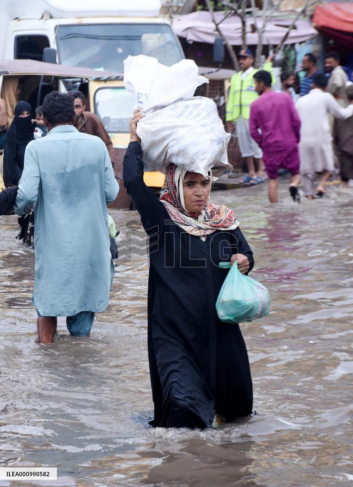 PAKISTAN-KARACHI-URBAN FLOOD