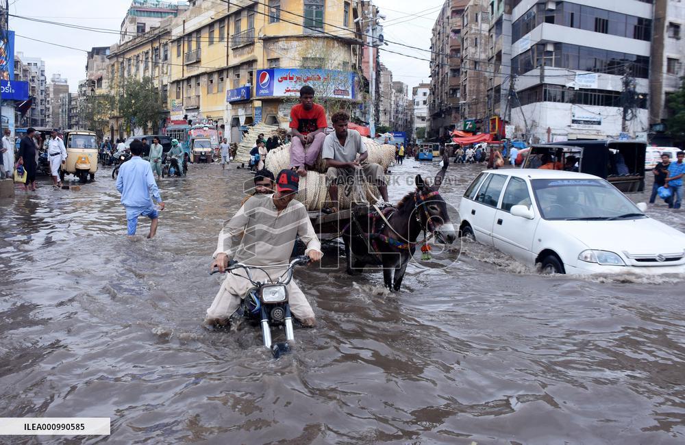 PAKISTAN-KARACHI-URBAN FLOOD