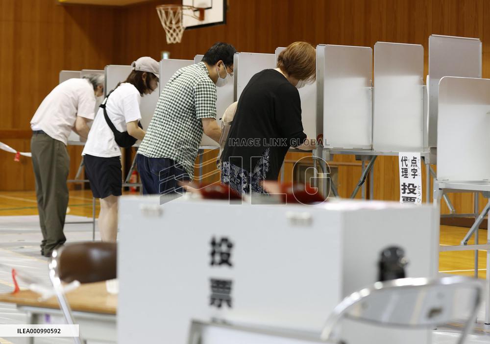 Japan's upper house election