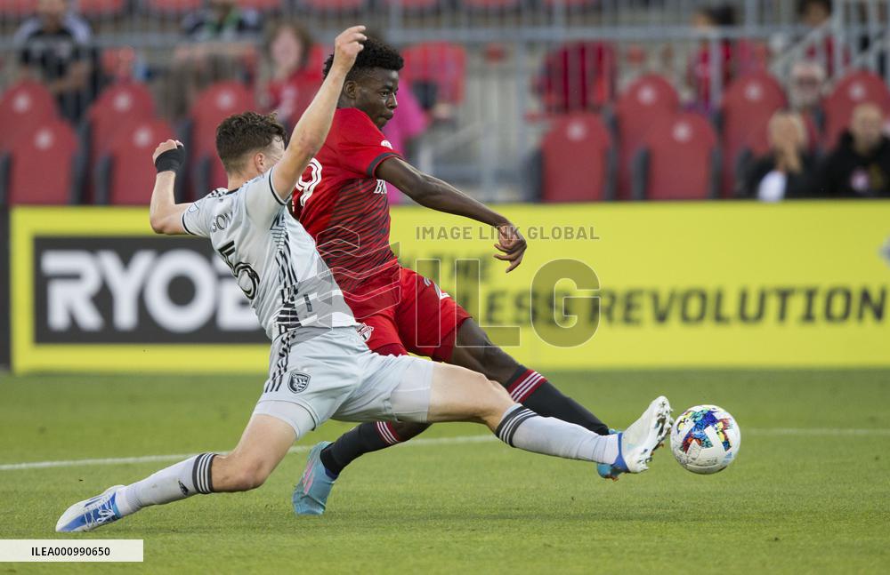 (SP)CANADA-TORONTO-SOCCER-MLS-TORONTO FC VS SAN JOSE EARTHQUAKES