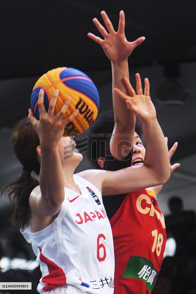 (SP)SINGAPORE-3X3 BASKETBALL-FIBA ASIA CUP-WOMEN-CHINA VS JAPAN