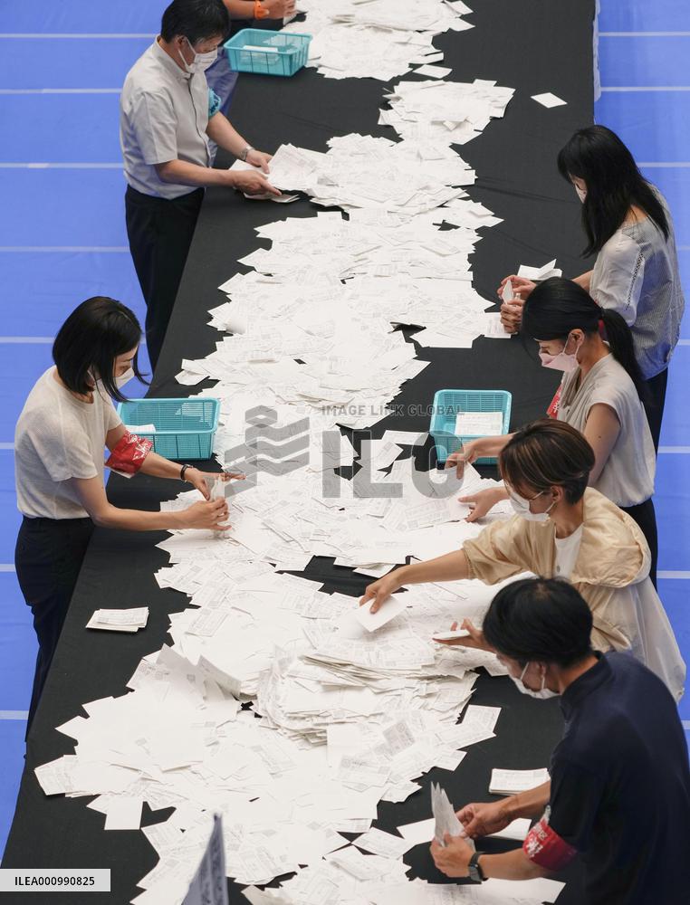 Japan upper house election