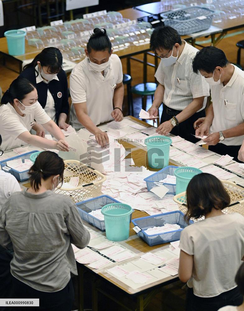 Japan upper house election