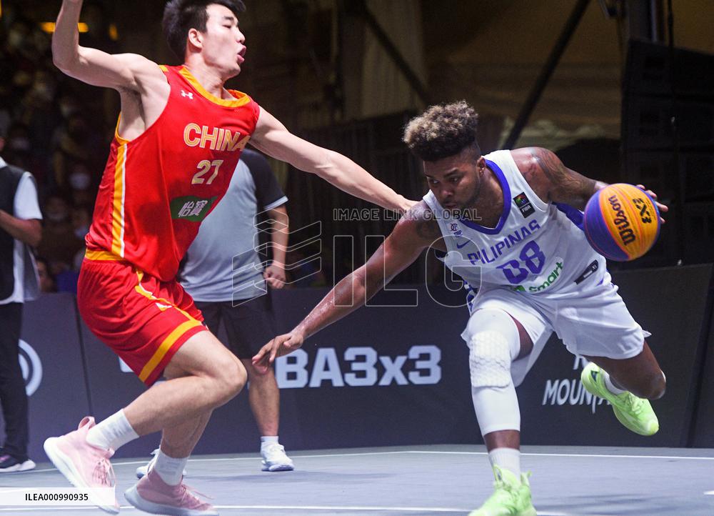 (SP)SINGAPORE-3X3 BASKETBALL-FIBA ASIA CUP-THIRD PLACE MATCH-CHINA VS PHILIPPINES