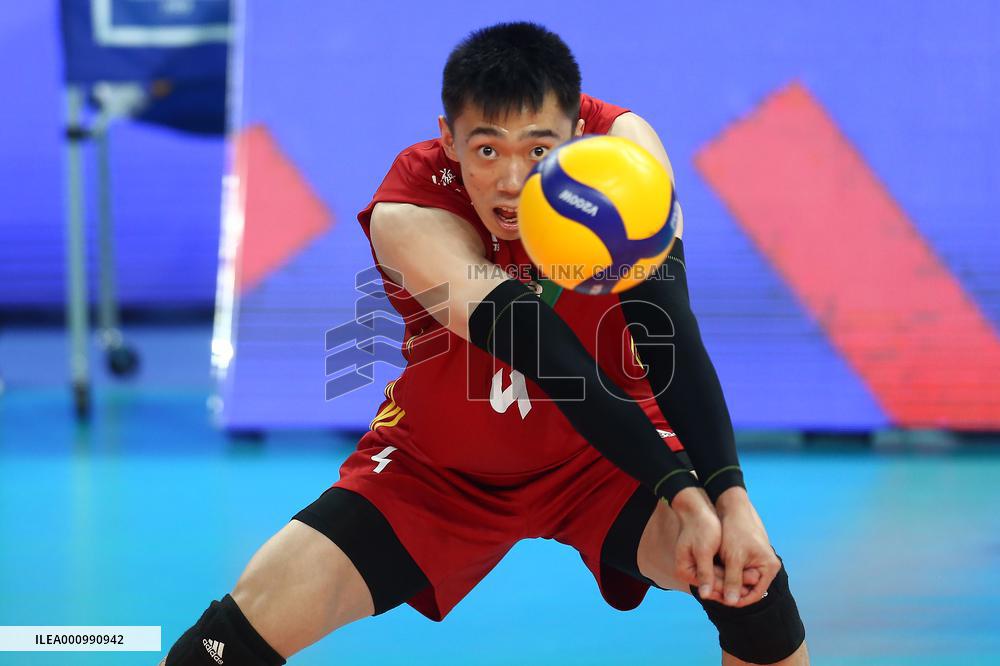 (SP)POLAND-GDANSK-FIVB VOLLEYBALL NATIONS LEAGUE-CHINA VS SERBIA