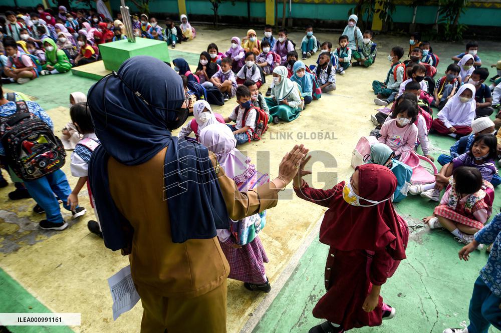INDONESIA-SOUTH TANGERANG-FIRST SCHOOL DAY