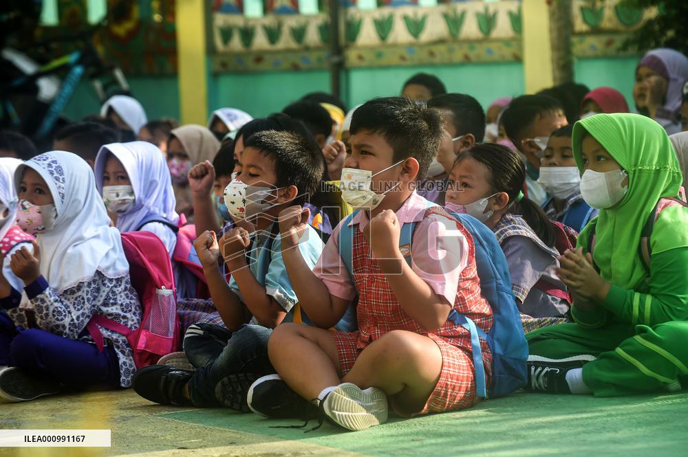 INDONESIA-SOUTH TANGERANG-FIRST SCHOOL DAY