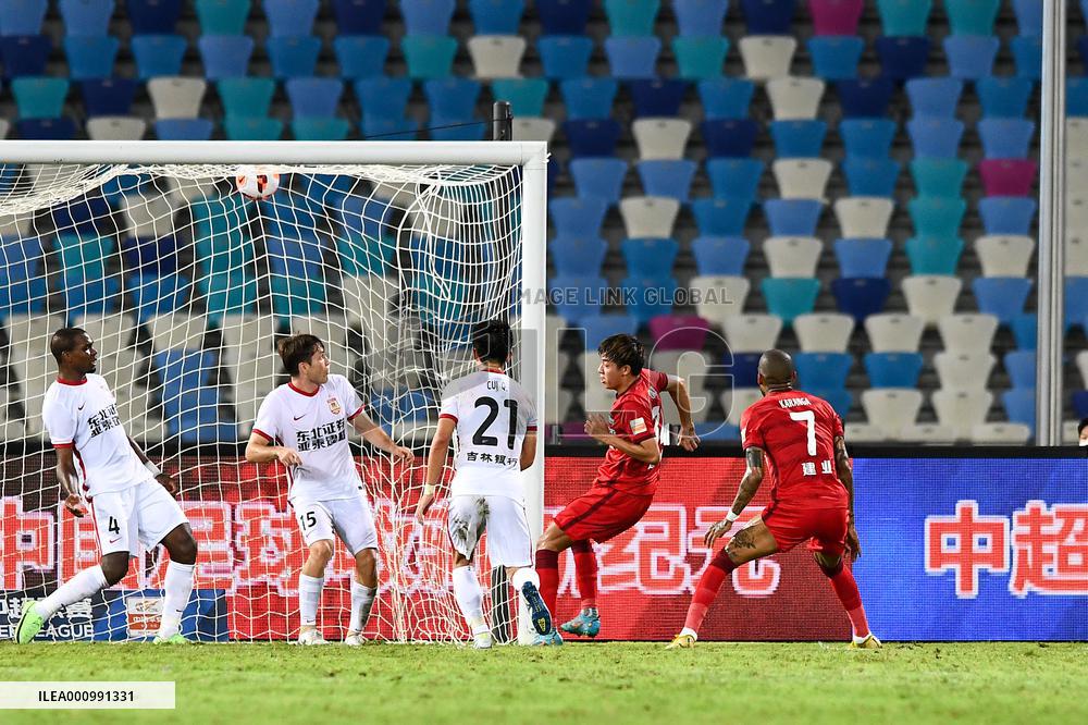 (SP)CHINA-HAIKOU-FOOTBALL-CSL-HENAN  VS CHANGCHUN(CN)