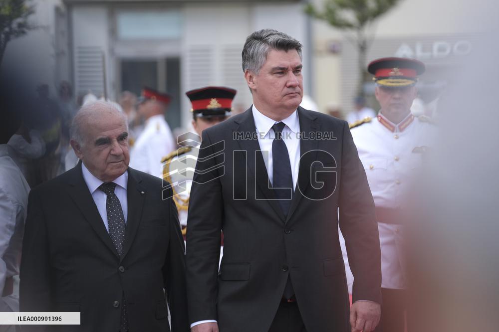 MALTA-VALLETTA-CROATIA-PRESIDENT-VISIT