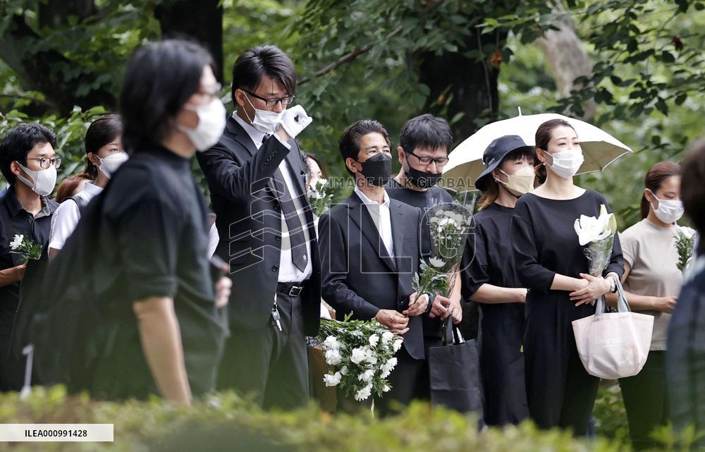 Funeral of ex-Japan PM Abe