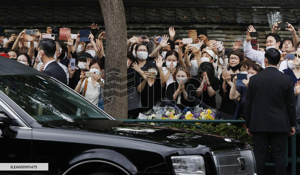 Condolences over ex-Japan PM Abe's death