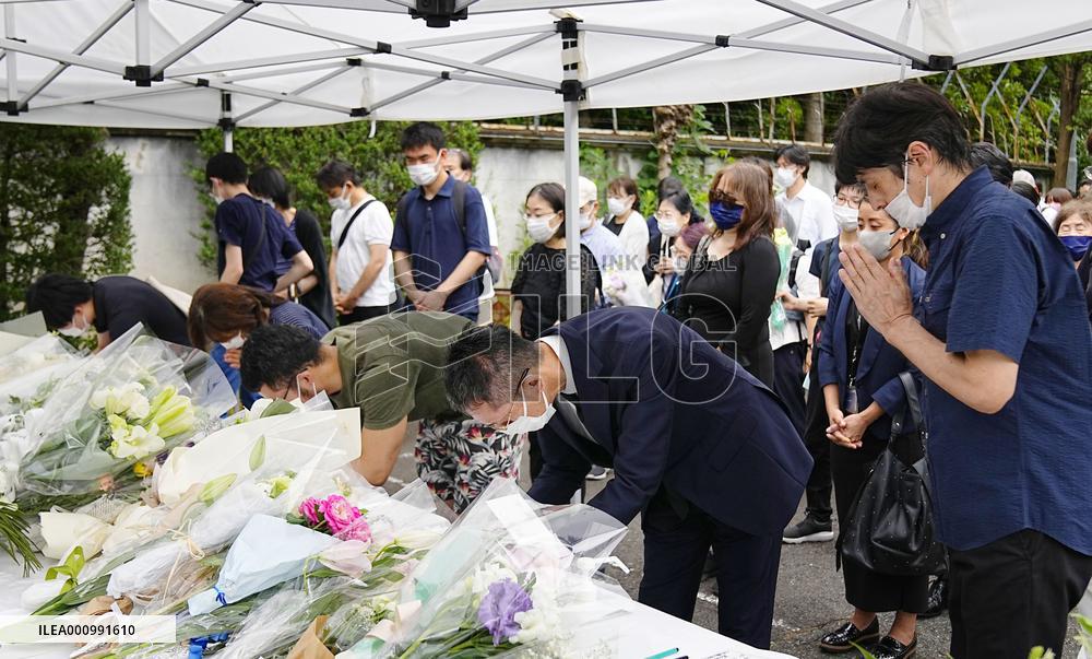 Condolences over ex-Japan PM Abe's death