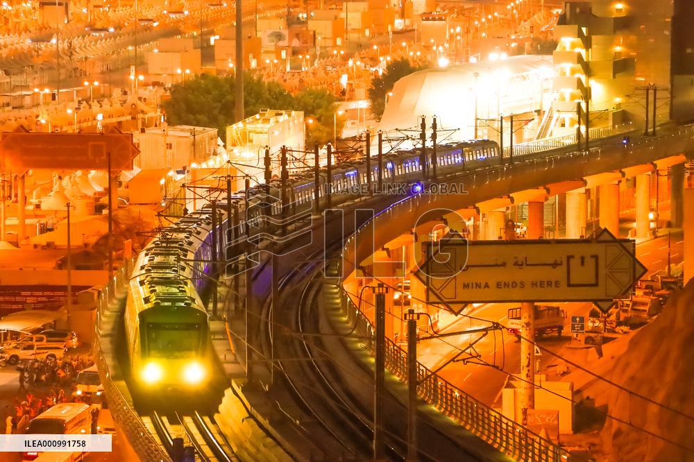 SAUDI ARABIA-MECCA-HAJJ SEASON-TRANSPORT